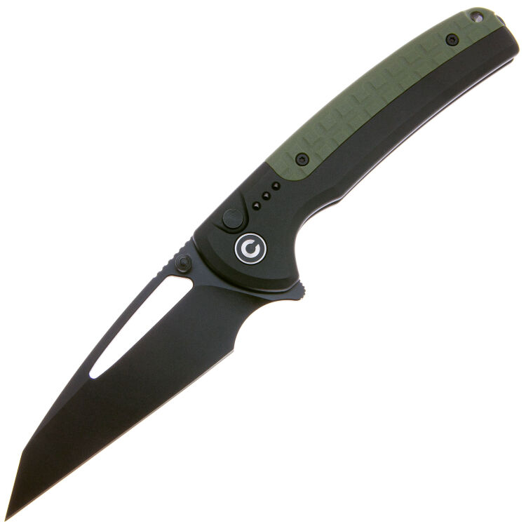 Нож CIVIVI Sentinel Strike black сталь K110 рукоять Black Aluminium/OD Green FRN (C22025B-3)