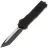 Нож Kristal Shpile T/E cталь SLD-Magic black рукоять Black Aluminum