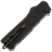 Нож Kristal Shpile T/E cталь SLD-Magic black рукоять Black Aluminum
