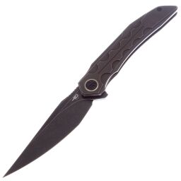 Нож Bestech Samari Blackwash сталь M390 рукоять Blackwash Ti (BT2009B)