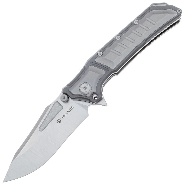 Нож Maxace Hephaestus satin cталь CPM-3V рукоять Gray Titanium