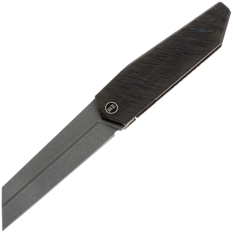 Нож WE Knife Collinear greywash сталь M390 рукоять Tiger Stripe Flamed Ti/Endcap (WE22034D-3)