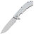 Нож Daggerr Wocket DL stonewash serrated сталь 8Cr14MoV рукоять White FRN