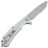 Нож Daggerr Wocket DL stonewash serrated сталь 8Cr14MoV рукоять White FRN