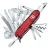 Нож многофункц. Victorinox Swiss Champ Translucent Red 91мм (1.6795.T)