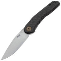 Нож ZT 0545 stonewash сталь MagnaCut рукоять Ti/Carbon Fiber (0545)