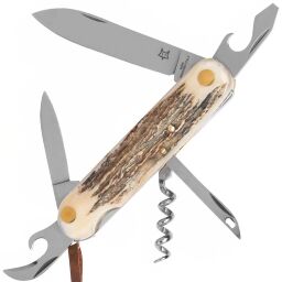 Нож FOX Multi-purpose Pocket Knife сталь M390 рукоять Horn (226/6 CE)