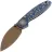 Нож Vosteed Shilin Cutter copper dune сталь 154CM рукоять Blue Ocean Micarta