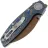 Нож Vosteed Shilin Cutter copper dune сталь 154CM рукоять Blue Ocean Micarta