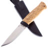 Нож Кузюк сталь 95Х18 рукоять карельская береза (АИР Златоуст)