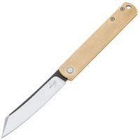 Нож Boker Plus Zenshin сталь 440C рукоять Brass (01BO369)