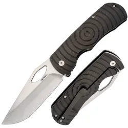 Нож McNees Dixon stonewash сталь MagnaCut рукоять Atomic Bronze Shockwave Titanium