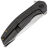 Нож Kansept Accipiter stonewash сталь S35VN рукоять Blackwash Titanium/Copper Foil CF