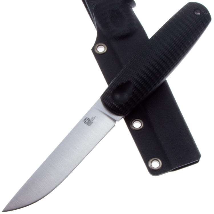 Нож Owl Knife North-S сталь N690 рукоять микарта черная