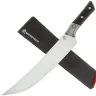 Нож кухонный Microtech 10" Butcher knife сталь M390MK рукоять Ti/Black Cherry G10 (3800B-10BC)