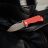 Нож Kristal Ravelin cталь D2 Satin рукоять Red G10