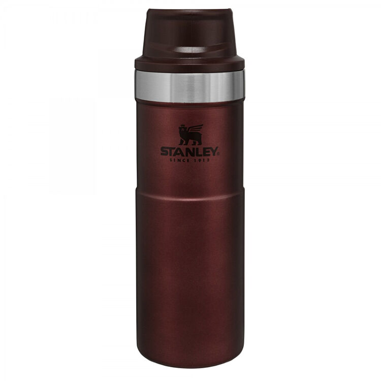 Термокружка Stanley Classic One hand 2.0 0,35л бордовая (10-06440-043)