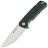 Нож Ganzo G769-GR cталь D2 рукоять Green G10