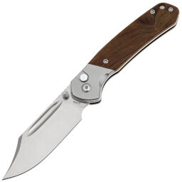 Нож CJRB Pyrite Bowie sandpolish сталь AR-RPM9 рукоять Rosewood (J1942-RW)