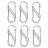 Карабин Nite Ize S-Biner Dual Carabiner #1 Stainless 6 pack (SB1-11-6R3)