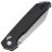 Нож Kershaw Iridium Reverse Tanto stonewash cталь D2 рукоять Black Aluminium (2038RX)
