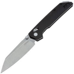 Нож Kershaw Iridium stonewash cталь D2 рукоять Black Aluminium (2038RX)