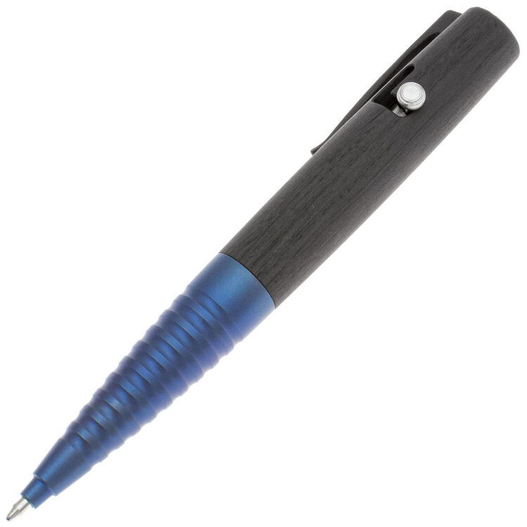 Ручка тактическая Fox Tactical Pen Blue Titanium/Carbon Fiber (FX-PEN01 TICF)