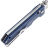 Нож SRM Rubik Large сталь 140Cr Laminated рукоять Blue Micarta (7228B-ME2)