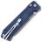 Нож SRM Rubik Large сталь 140Cr Laminated рукоять Blue Micarta (7228B-ME2)