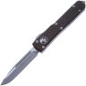 Нож Microtech Ultratech S/E Apocalyptic сталь M390 рукоять Black Aluminium (121-10AP)