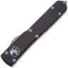Нож Microtech Ultratech S/E Apocalyptic сталь M390 рукоять Black Aluminium (121-10AP)
