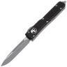 Нож Microtech Ultratech S/E Apocalyptic сталь M390 рукоять Black Aluminium (121-10AP)