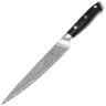 Нож кухонный TuoTown D.JS Универсальный 150 сталь VG-10/Damascus рукоять Black G10