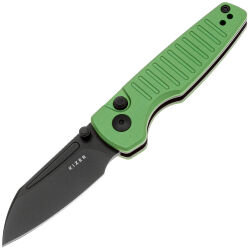 Нож Kizer Parakeet black сталь Nitro-V рукоять Green Aluminum
