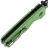 Нож Kizer Parakeet black сталь Nitro-V рукоять Green Aluminum
