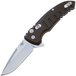 Нож Hogue X1-MicroFlip сталь CPM-154 рукоять Black Aluminium (24170)