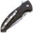 Нож Hogue X1-MicroFlip сталь CPM-154 рукоять Black Aluminium (24170)