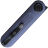 Нож Vosteed Corgi-V 295 blackwash сталь S35VN рукоять Dark Slate Blue Aluminum