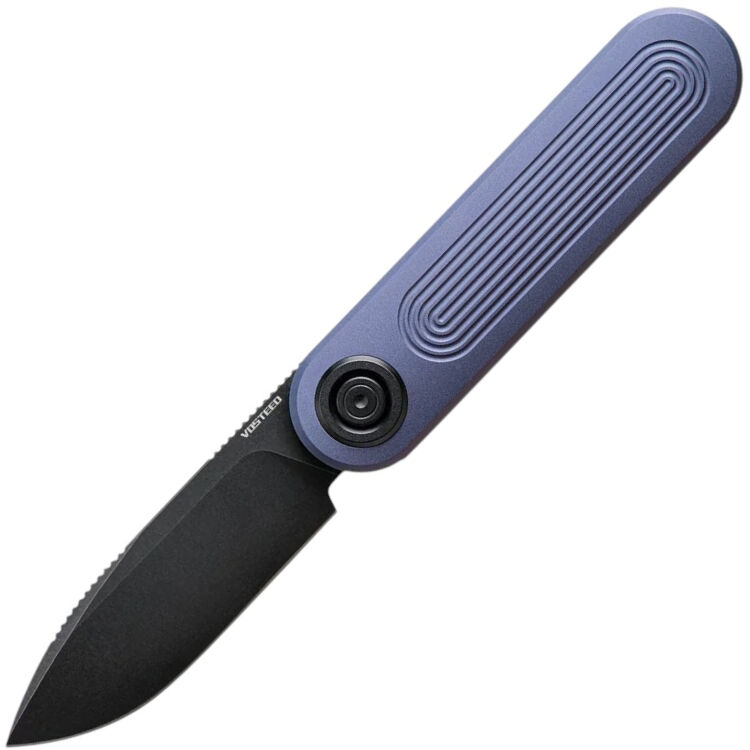 Нож Vosteed Corgi-V 295 blackwash сталь S35VN рукоять Dark Slate Blue Aluminum