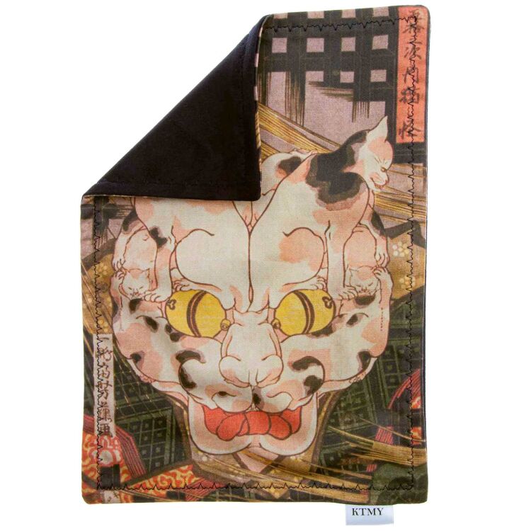 Хэнк (платок) Knife to meet You Yoshifuji-CATS 28,5*21см