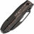 Нож Kansept Thunderhead blackwash сталь S35VN рукоять Blackwash Ti/Copper CF