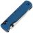 Нож Vosteed Vombat Drop point stonewash сталь M390 рукоять Blue Aluminum