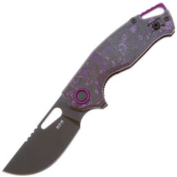 Нож MKM Vincent black сталь Vanax рукоять Purple Haze FatCarbon (VCV-CPD)