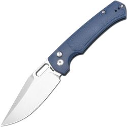 Нож Artisan Cutlery Revel Stonewash сталь S90V рукоять Blue FRN
