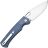 Нож Artisan Cutlery Revel Stonewash сталь S90V рукоять Blue FRN