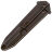Нож WE Knife Diatomic blackwash сталь CPM-20CV рукоять Bronze/Black Ti (WE22032-1)