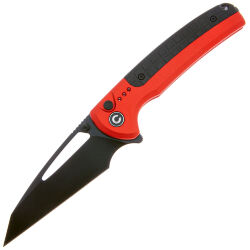 Нож CIVIVI Sentinel Strike black сталь K110 рукоять Red Aluminium/Black FRN (C22025B-1)
