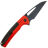 Нож CIVIVI Sentinel Strike black сталь K110 рукоять Red Aluminium/Black FRN (C22025B-1)