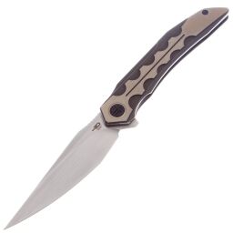 Нож Bestech Samari сталь M390 рукоять Black/Bronze Ti (BT2009D)