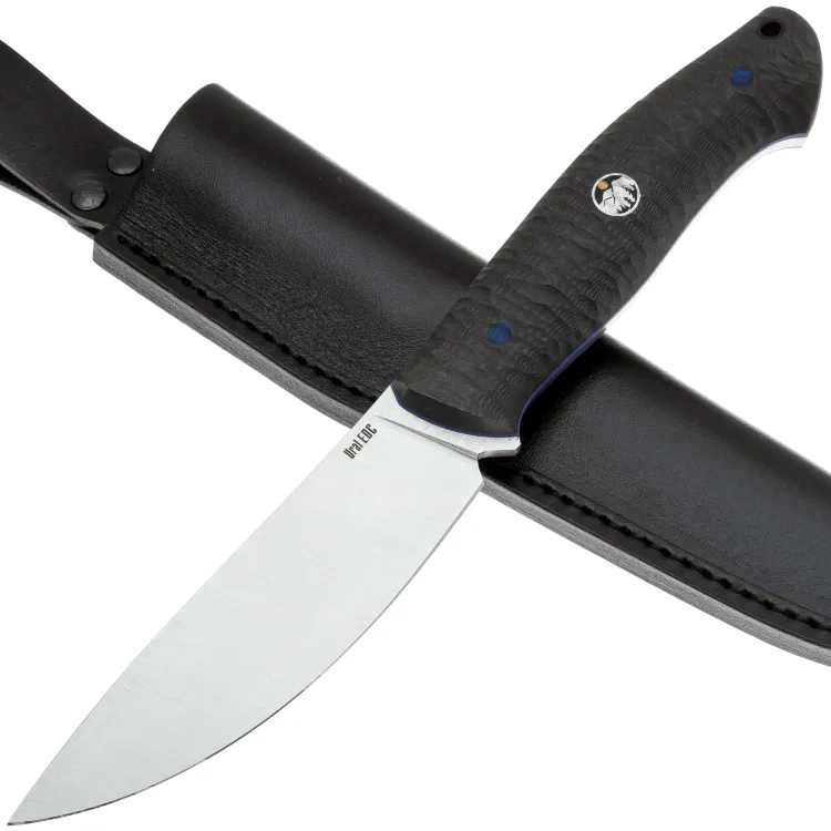 Нож UralEDC КрейсерЪ сталь M390 рукоять Carbon Fiber